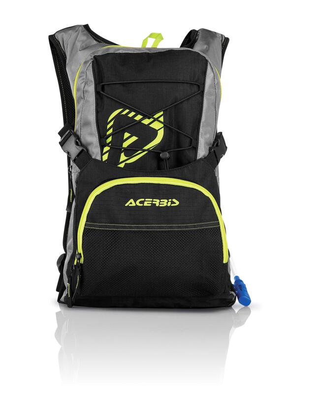 0017046 Zaino H20 Nero Giallo Acerbis