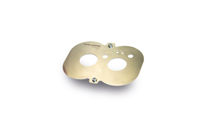 0417249b Piastra In Alluminio Per Filtro Aria Red Filter E19 Malossi