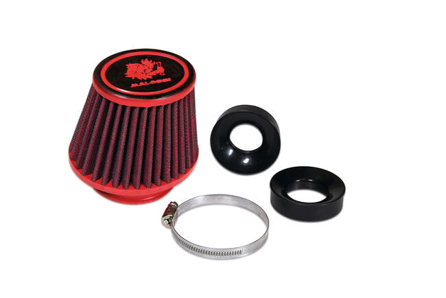 0417254 Filtro Aria Red Filter E18 Con ø 60 Per Carburatori Filettati Phbg 15-21 - Phbl 20-26 Malossi