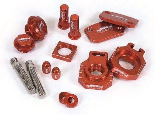 Kit Particolari Ergal Arancione Ktm