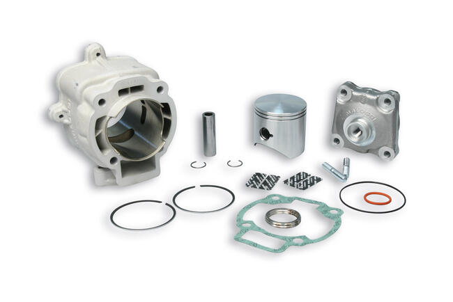 Gruppo Termico ø 65 In Alluminio H2o Per Piaggio 125-180 Cc Malossi
