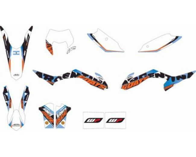 Ktm Grafiche Stickers Enduro Factory Dix Days Argentina Exc 14 15 16 78708990400