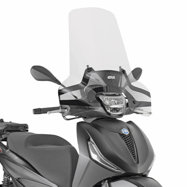 Parabrezza Trasparente Piaggio Beverly 300-400 Hpe  Givi 5612a