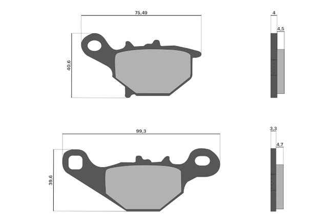 6212165bb Pastiglie Freno Brake Pads Malossi