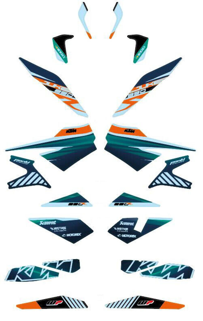63608999000 Ktm Kit Stickers Grafiche Duke 890 R