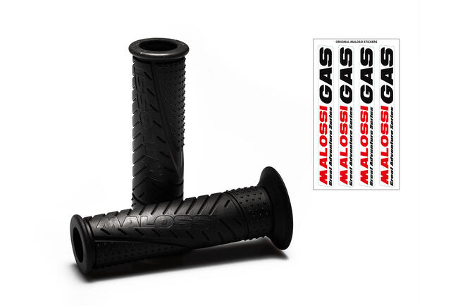 2 Manopole Malossi Mhr Black - Modello Senza Chiusura A Lato Malossi 6918700.b0