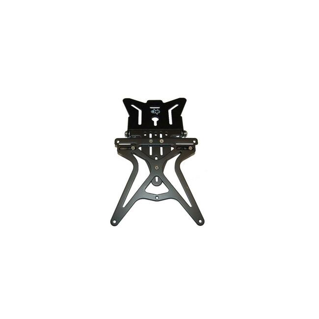 Portatarga Regolabile Universale Nero In Alluminio 77541406 One