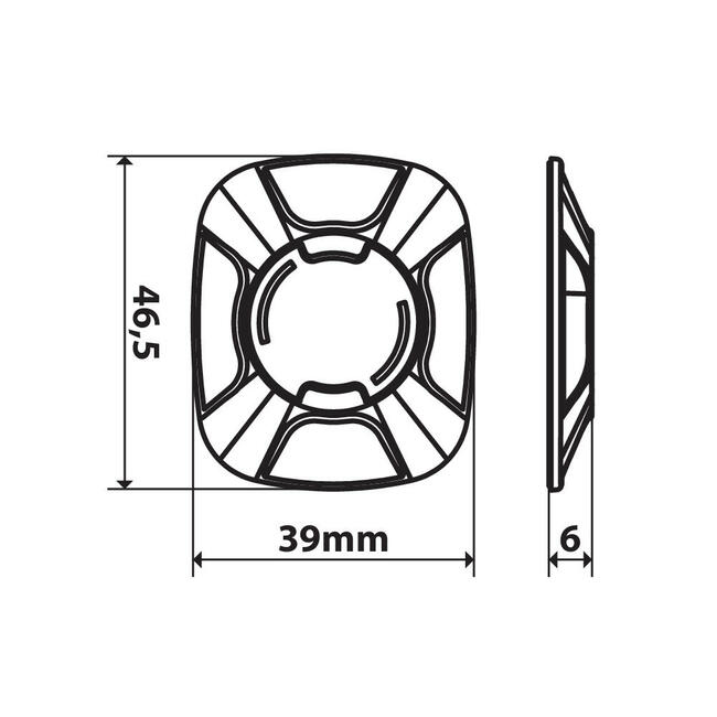 Universal Adattatore Universale Nero Lampa