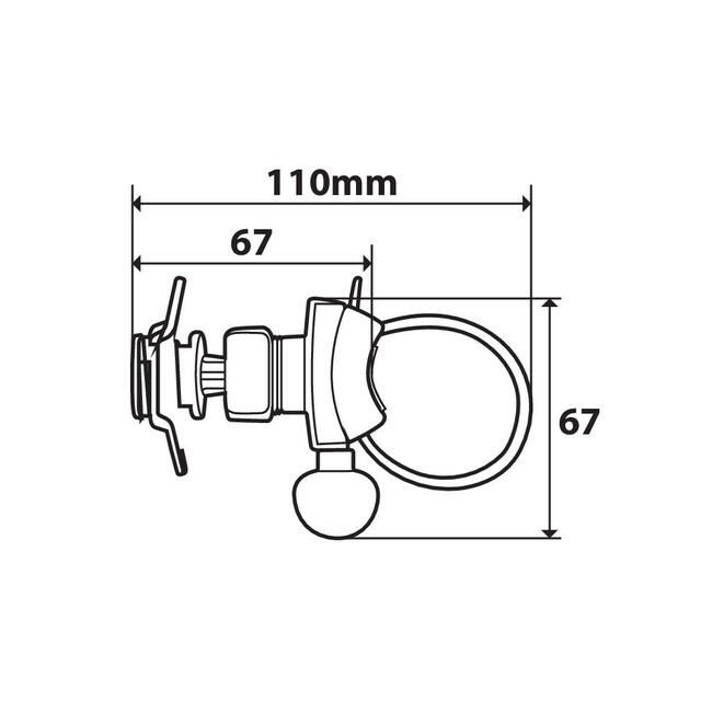 Belt Supporto Per Custodia Smartphone Per Manubrio Lampa