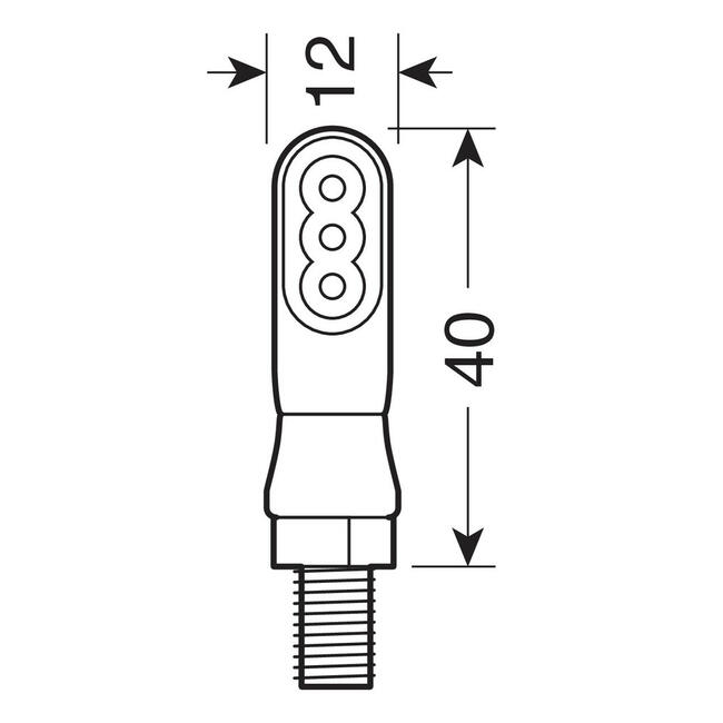 Nano Indicatori Di Direzione A Led 12 V Lampa