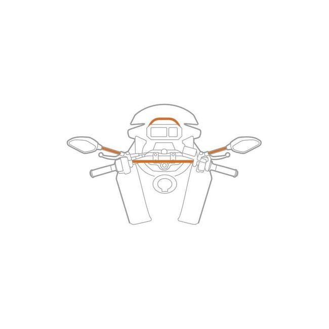 Titan Bar Orbit Supporto A Braccio Snodato Con Attacco Per Specchietti E Traversini Lampa