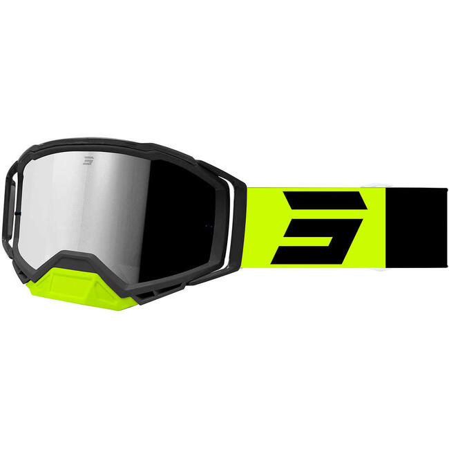 Occhiali Da Motocross Enduro Core Giallo Fluo Shot - Fuorigiriweb