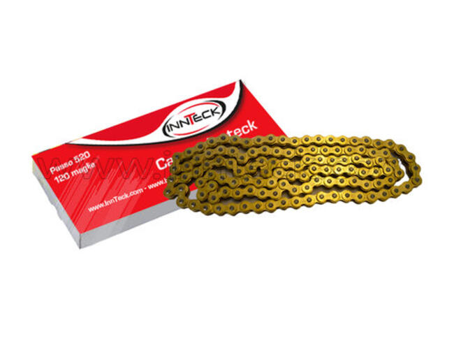 Catena Innteck X-ring Gold Passo 520 120 Maglie