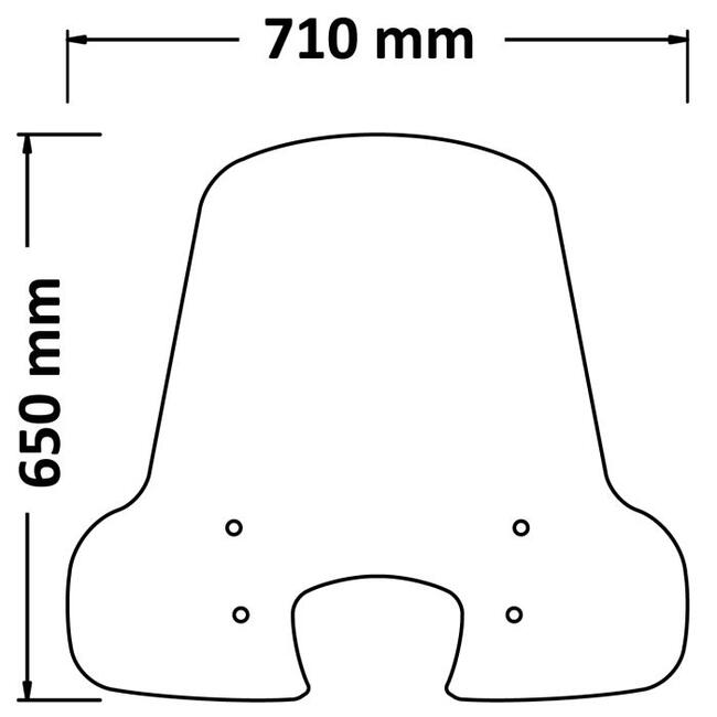 Parabrezza Per Piaggio Liberty 50-125-150  Isotta Cls4192