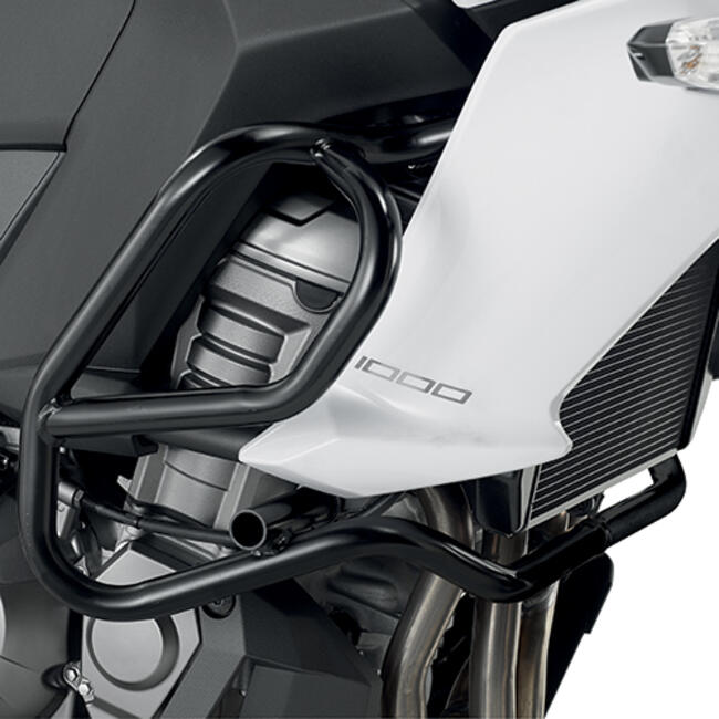 Tn4113  Paramotore Nero Kawasaki Versys 1000  Givi
