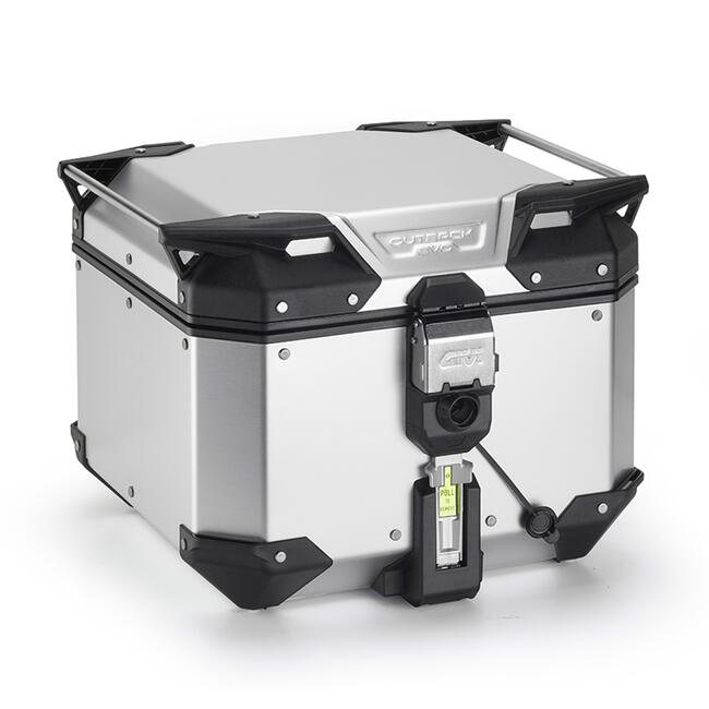 Bauletto Monokey Obkevo 42l Alluminmio  Anodizzato Givi Obkev42aa