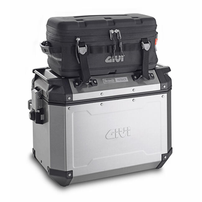Trekker Outback 37
Valigia Laterale Destra Trekker Outback, In Alluminio Naturale, 37 Lt.