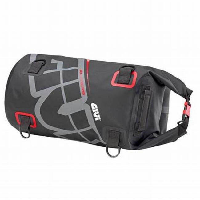 Ea114gr Borsa Rullo Impermeabile Da Sella O Portapacchi, 30 Lt, Grafica Grigio E Rosso
Urbantouring