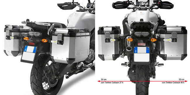 Portavaligie Laterali Yamaha Xt 1200ze Super Tenere Givi Pl2119