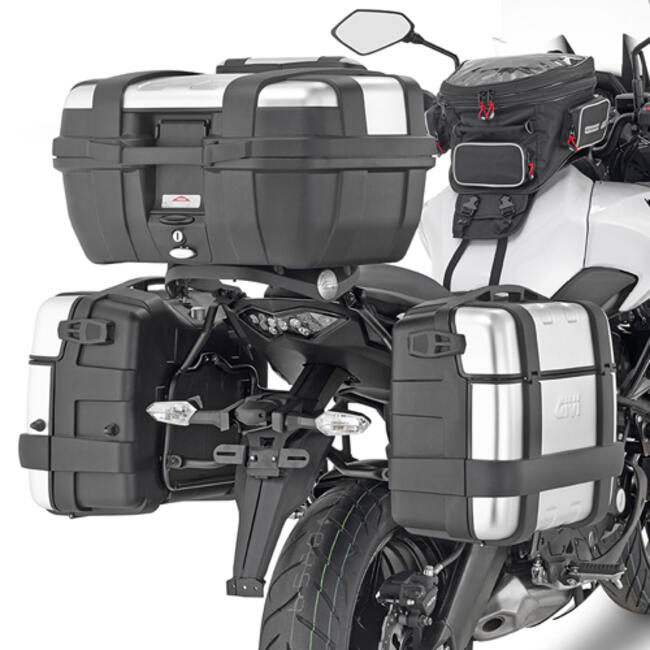 Portavaligie Laterale Kawasaki Versys 650 Kappamoto Kl4114