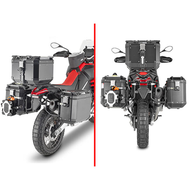 Plo6710cam Portavaligie Laterale Aprilia Tuareg 660 Cam-side Trekker Outback Givi