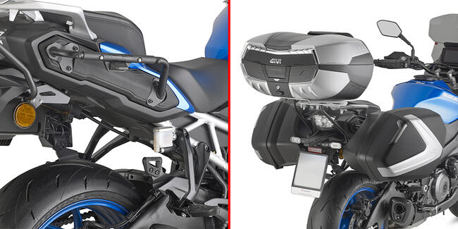 Portavaligie Laterale Per Valigie  Monokey Tech 3 Specifico  Suzuki Gsx S1000gx Givi Px3128