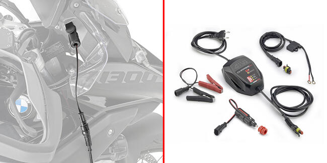 S511 Carica Batteria / Mantenitore Di Carica Givi