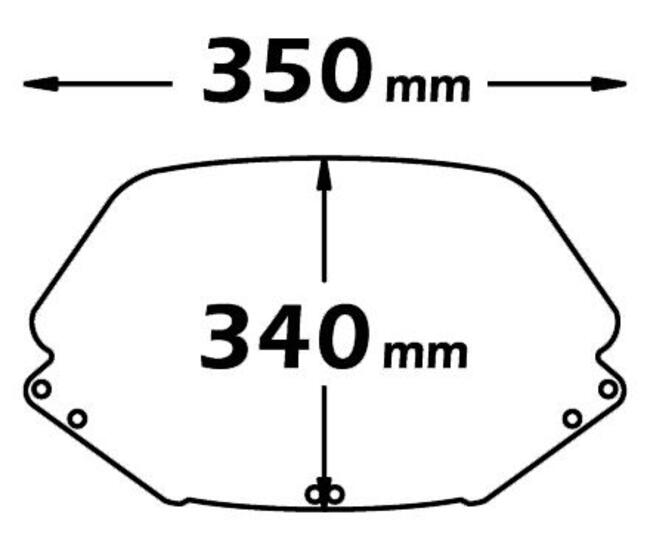 Cupolino Per Honda Cn 250 Isotta Sc2676