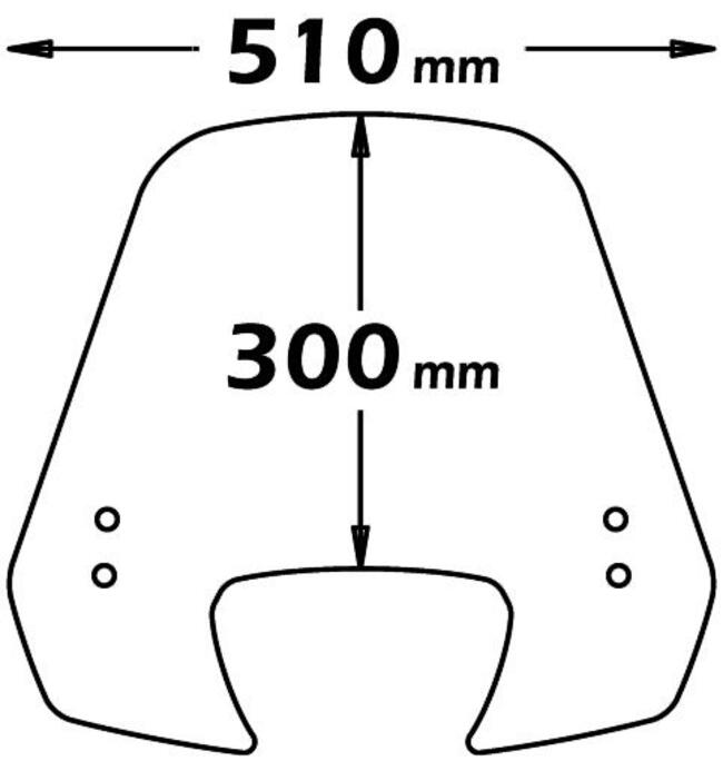 Cupolino  Per Piaggio Liberty 50-125-150 Rst E I-get Isotta Sc4160-fs