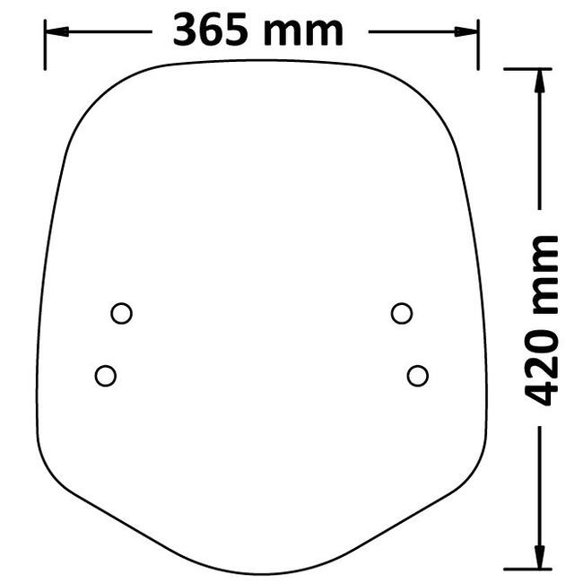 Cupolino Per  Piaggio One  Isotta Sc4196