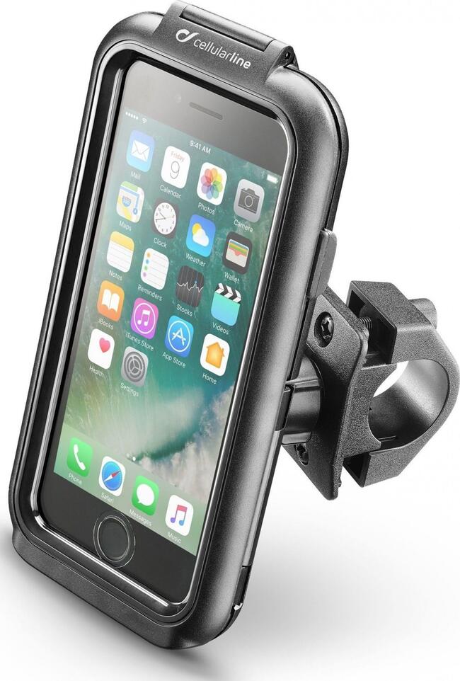 SUPPORTO CELLULARLINE MOTO BICI CRAB MANUBRIO UNIVERSALE IPHONE 7