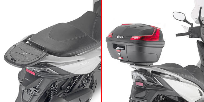 Portapacchi Kymco Agility R16 Givi Sr6114