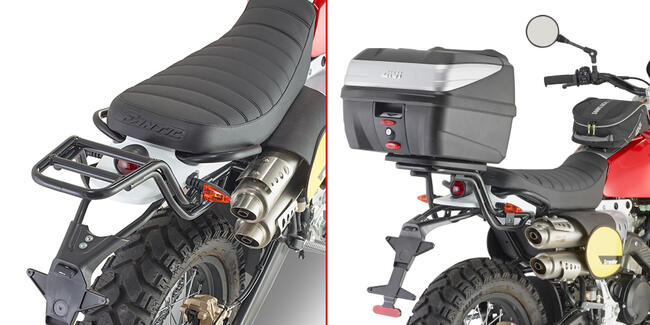 Sr9150 Portapacchi Fantic Caballero Scrambler 125-250-500 Givi