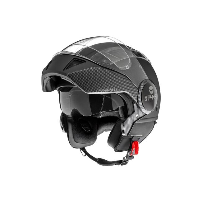 Casco Full-jet Fuorirotta Nero Opaco Helmo