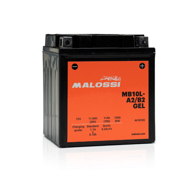 Batteria Malossi Mb10l-a2/b2 Gel 4419165