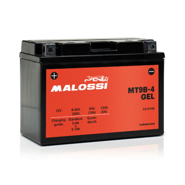 Batteria Malossi Mt9b-4 Gel 4419169