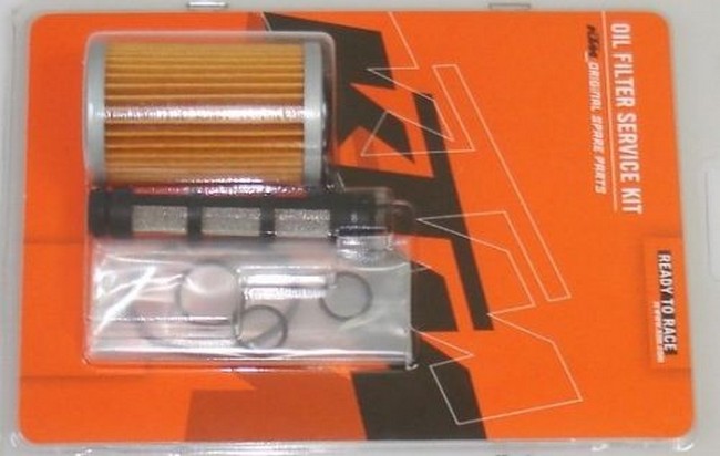 Ktm 77038015010 Kit Filtro Olio Oil Filter 250exc-f 2008 Al 2013 Originale