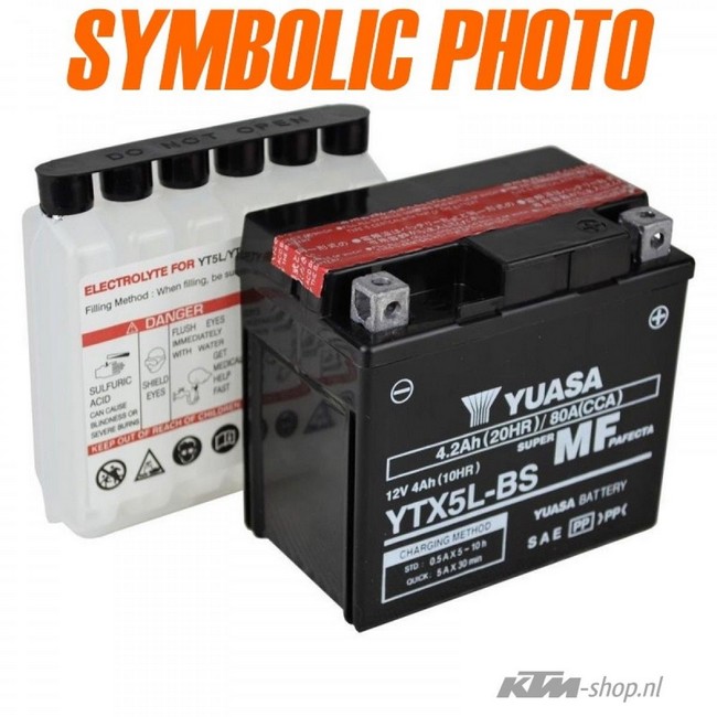 Ktm Batteria Originale 12 V 8ah Duke 125 200 250 390 Cod. 90611053000
