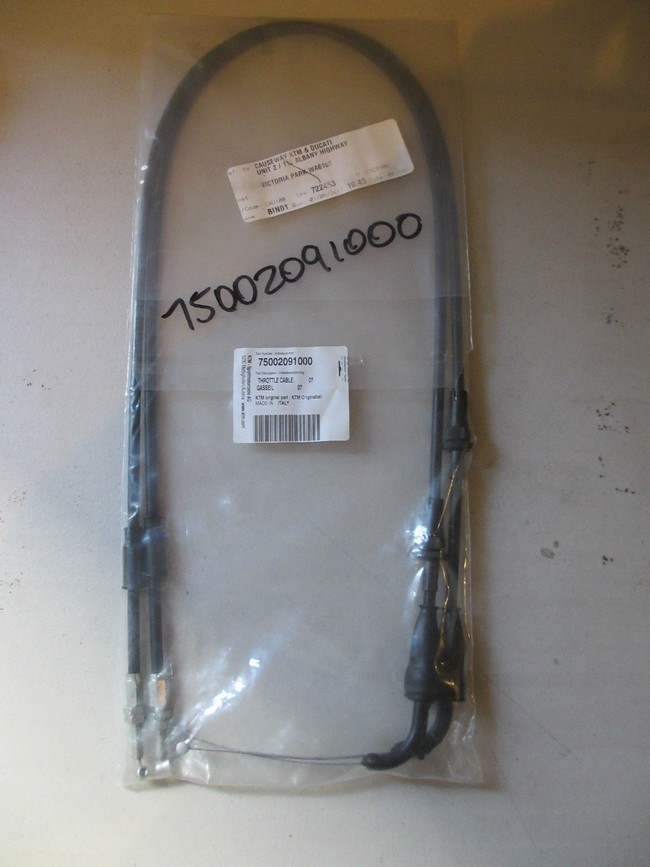 Ktm Cavo Gas Accelleratore Ktm 690 Smc-r Enduro-r Cod. 75002091000