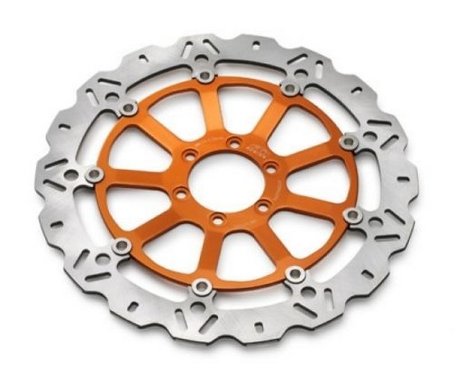 Ktm Disco Freno Wave Posteriore Arancio 320 Mm 690 Duke/r 08-11