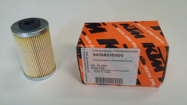 Ktm Filtro Olio Oil Filter Originale Duke 125 200 250 390 Cod. 90138015000