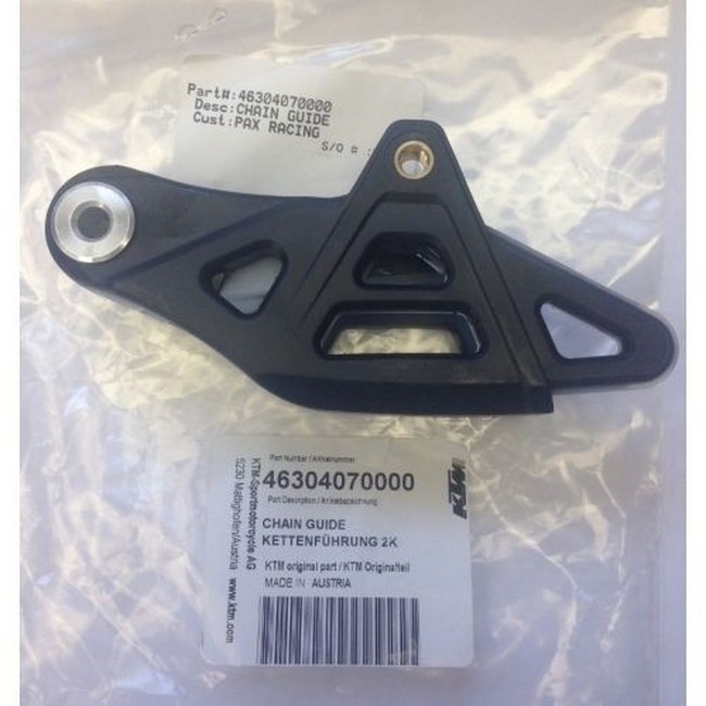 Ktm Guidacatena Cruna Catena Posteriore Nera Exc Sx 14 15 Cod. 78104070010