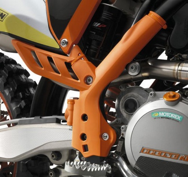 Ktm Kit Coppia Protezioni Telaio Orange Exc 08/11 Sx 07/10