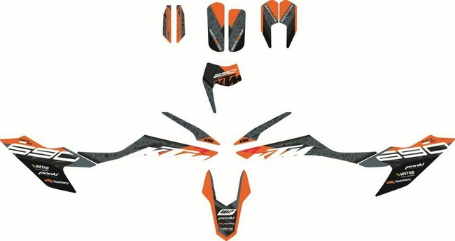 Ktm Kit Grafiche Factory 690 Enduro-r Smc-r 2021 76108999000