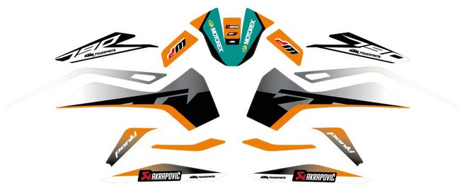 Ktm Kit Stickers Grafiche Duke 790 64108999000