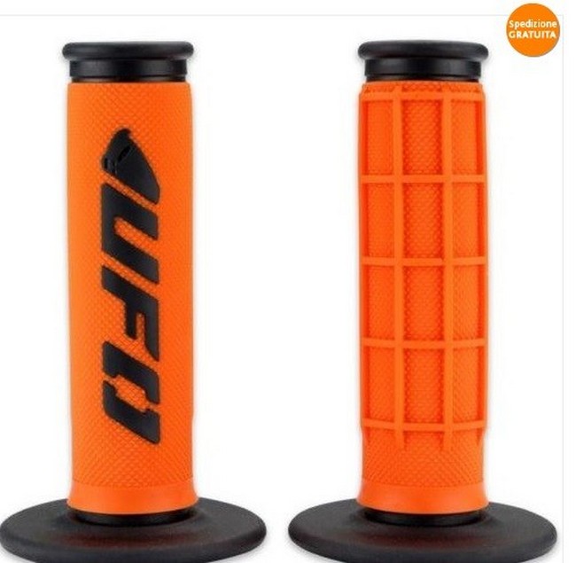 Ktm Manopole Ufo Challenger Arancio Orange Nere Exc Sx
