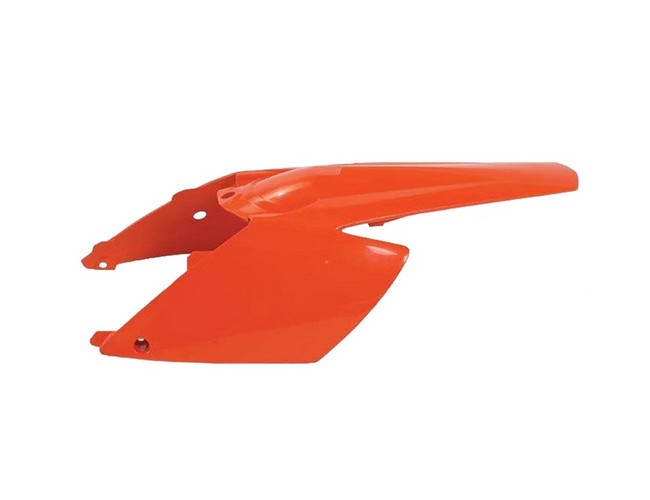 Ktm Parafango Posteriore Arancio Rear Fender Exc 2005 - 2007