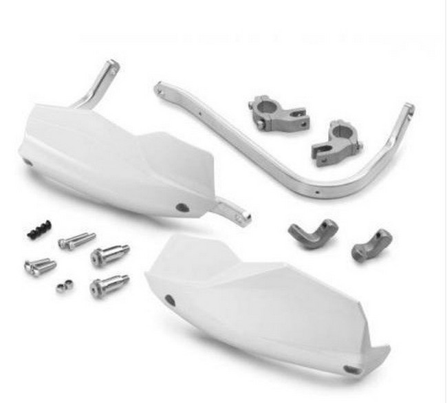 Ktm Paramani Handguards Alluminio Bianco 690 Duke Enduro Smc/r