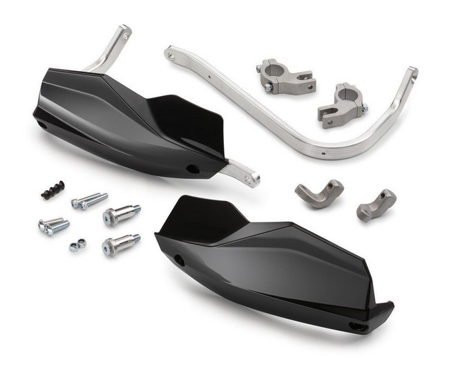 Ktm Paramani Handguards Alluminio Nero Adventure 1050 1190 1290