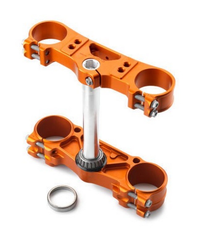 Ktm Piastre Forcella Factory Orange 65 Sx 12-17 22 Mm Offset Cod.4600199902204